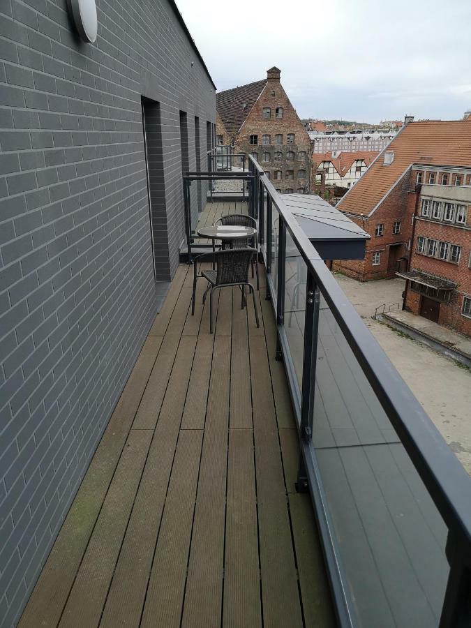 Zeglarska Przystan Apartment กดัญสก์ ภายนอก รูปภาพ